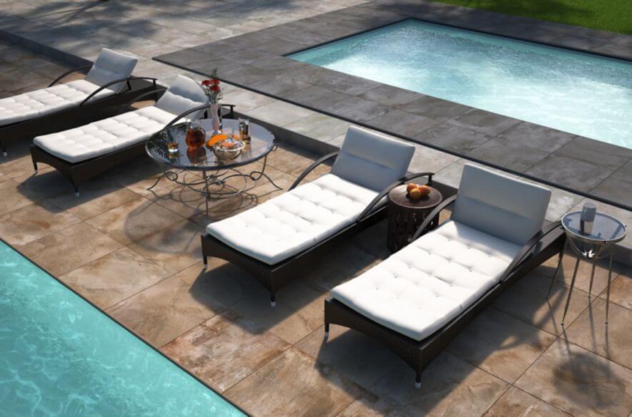 Outdoor Patio tile adhesive and grout