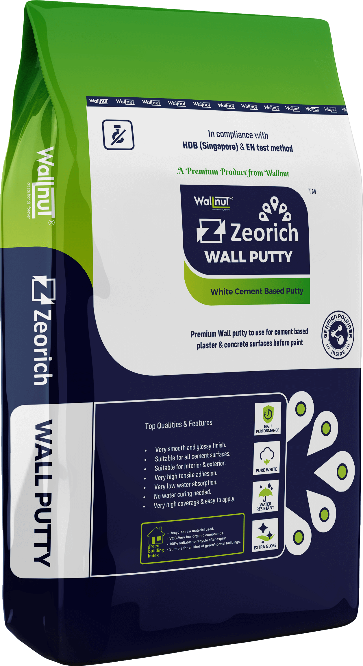 Best Wall Putty Suppliers and Manufacturers - ShreeShakthi