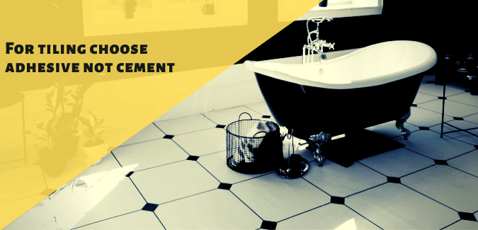 Grout vs Tile Adhesive: What's the Difference?