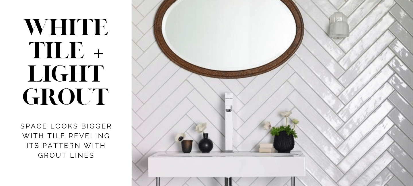 How to choos grout color